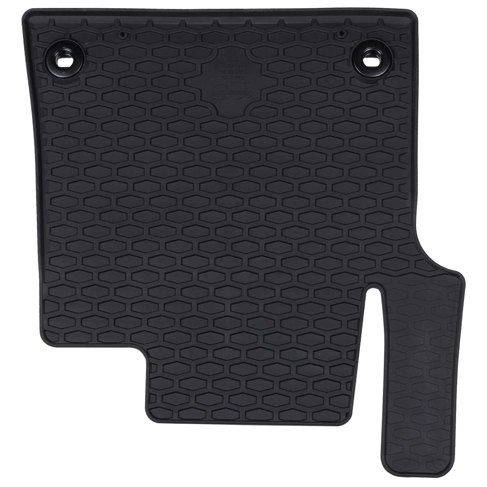 Πατάκι αυτοκινήτου 3 pcs Μαύρο Λάστιχο