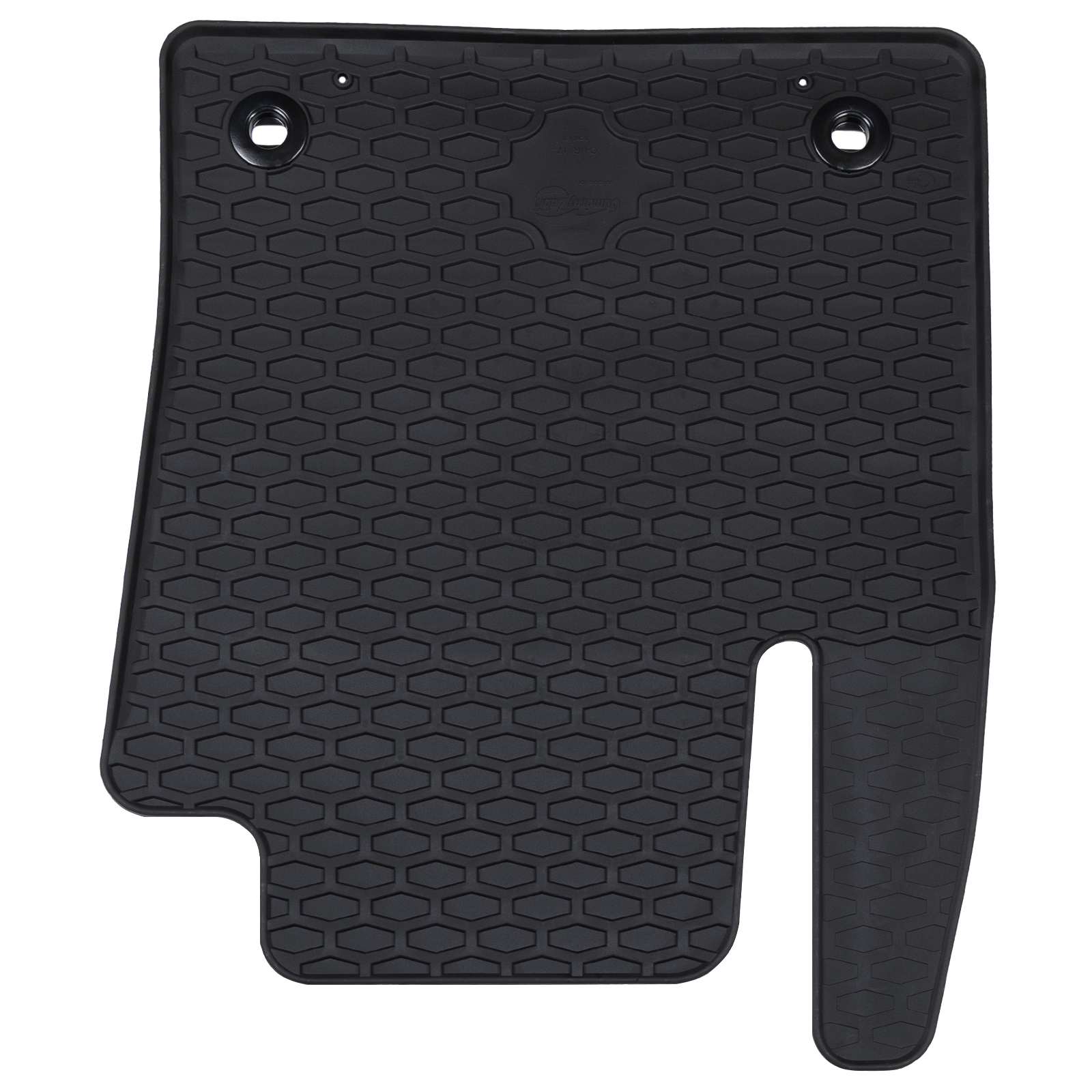 Πατάκι αυτοκινήτου 4 pcs Μαύρο Λάστιχο