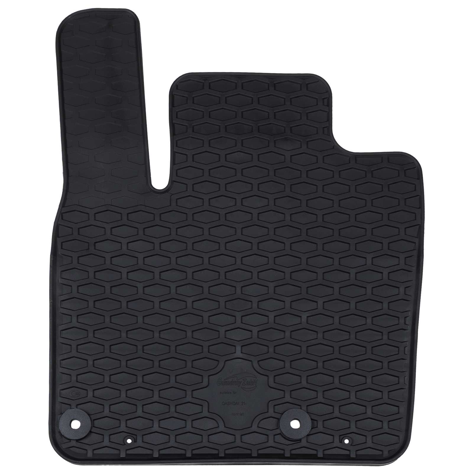 Πατάκι αυτοκινήτου 4 pcs Μαύρο Λάστιχο