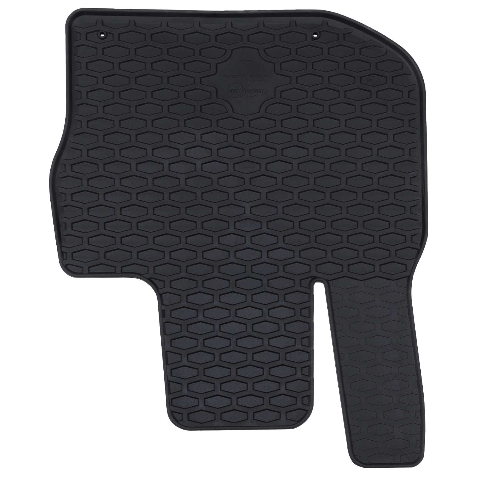 Πατάκι αυτοκινήτου 4 pcs Μαύρο Λάστιχο