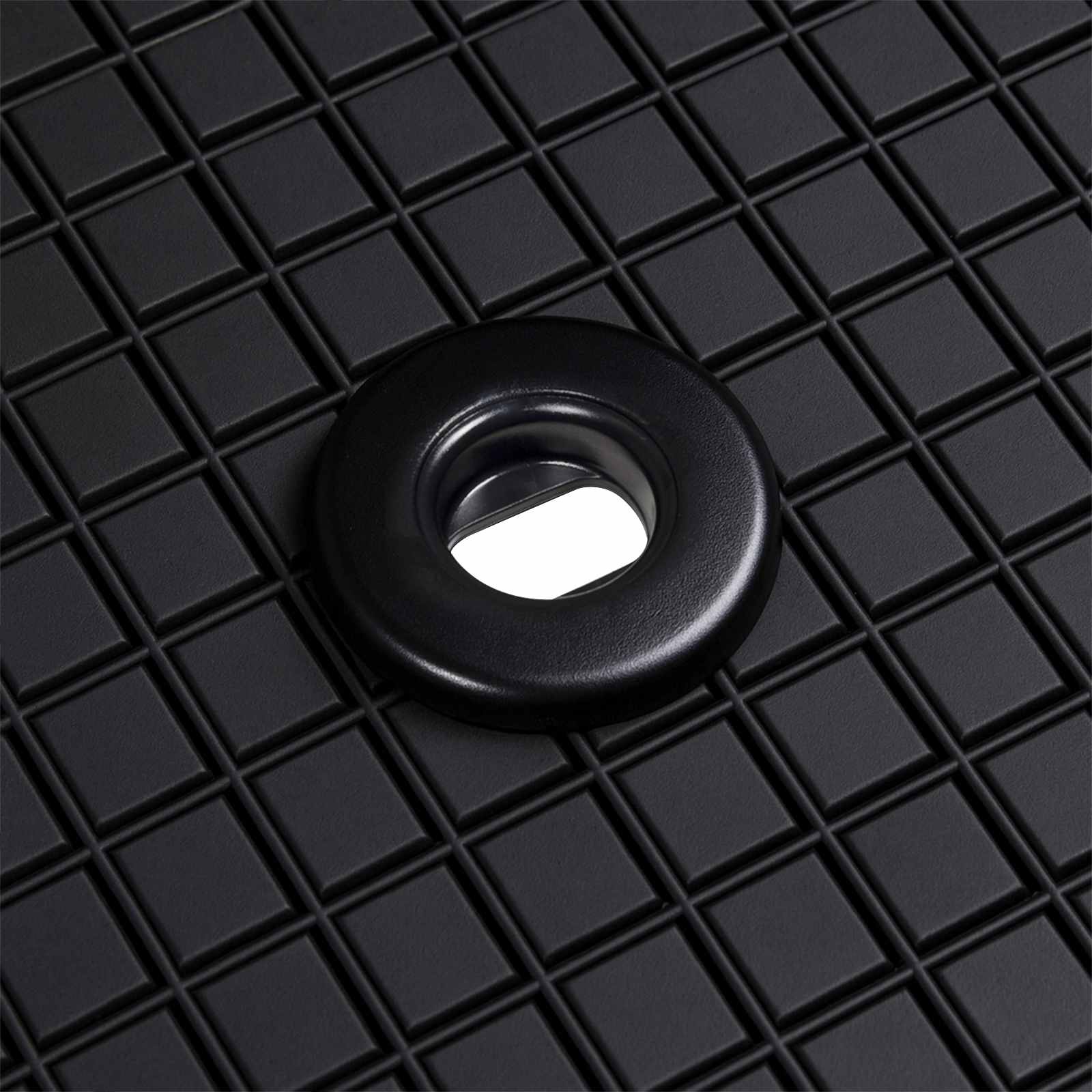 Πατάκι αυτοκινήτου 4 pcs Μαύρο Λάστιχο