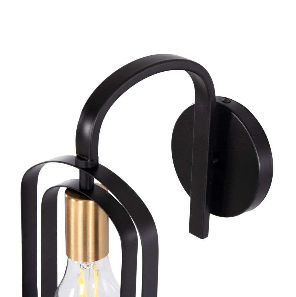 ΑΠΛΙΚΑ ΤΟΙΧΟΥ BIUT HM7443.11 ΜΕΤΑΛΛΟ ΣΕ ΜΑΥΡΟ--ΧΡΥΣΟ ΝΤΟΥΙ 16x19x38Υεκ.