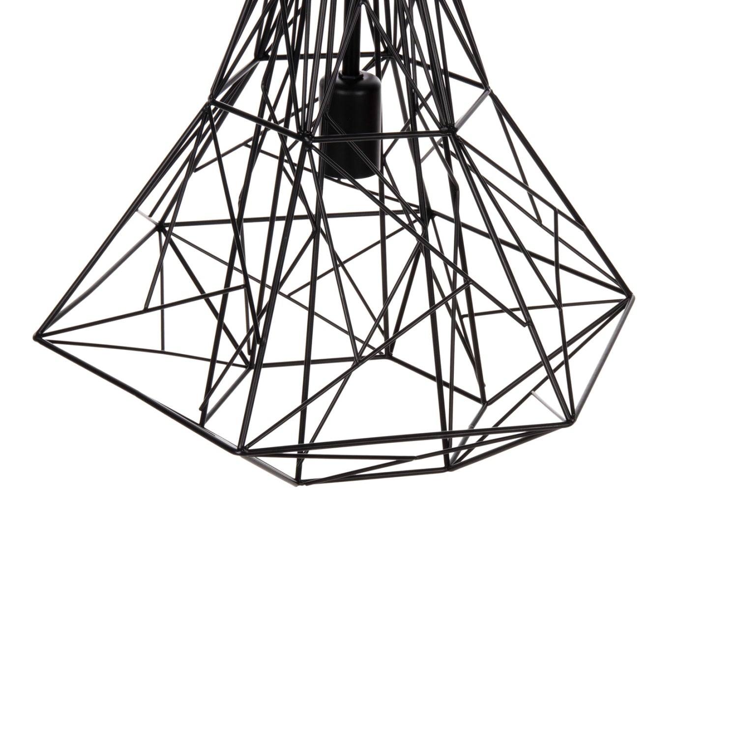 ΦΩΤΙΣΤΙΚΟ ΟΡΟΦΗΣ ΚΡΕΜΑΣΤΟ HM4068 ΜΑΥΡΟ ΜΕΤΑΛΛΙΚΟ ΚΑΠΕΛΟ 40x35x130Υεκ.